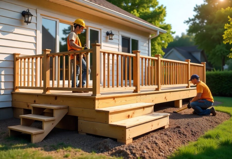 Transform Your Outdoor Space with Stunning Custom Deck Creations
