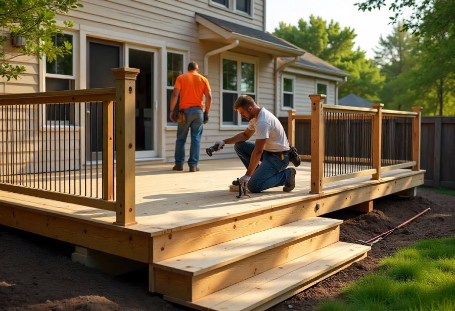 Transform Your Backyard with a Stunning Custom Deck